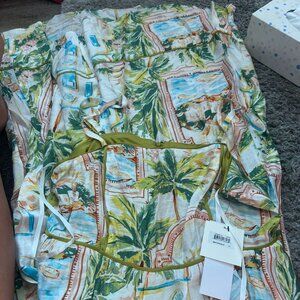 NWT The Good Journey Tropical Print Maxi Sundress size 12